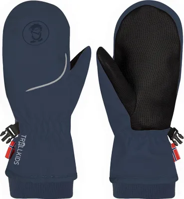 Produktbild von Trollkids Trolltunga Fausthandschuhe Blau 4 Jungen,Mädchen Blau 4