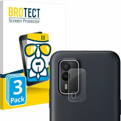 Produktbild von 3x BROTECT Schutzglas für Nokia XR21 (NUR Kameraschutz) Schutzfolie Panzer Folie Glas Display Schutz klar