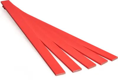 Obrázek produktu pro Metrie, Dřívka na tvoření s dětmi - Světlečervené, 3,2 x 16 x 250 mm, 100 ks