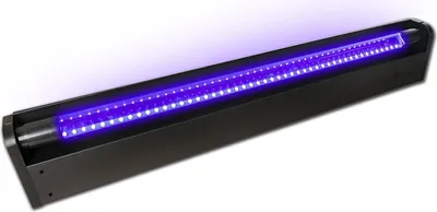 Produktbild von Schwarzlicht LED UV Röhre 60cm Komplettset 10W High Power Longlife Bruchsicher SATISFIRE®