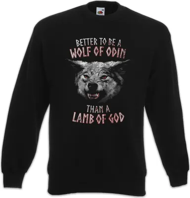 Produktbild von Urban Backwoods Wolf Of Odhin, Sweatshirt, Farbe: Schwarz, Größe: M