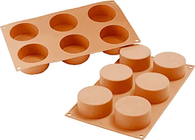 Obrázek produktu pro Silikonová forma Cylinders 798ml na 6ks