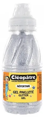 Image de Cleopatre Gel paillete Argent 250ml