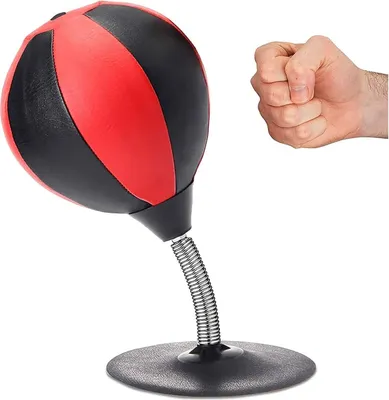 Produktbild von Boxsack mit Saugnapf - Stress Buster Desktop Punching