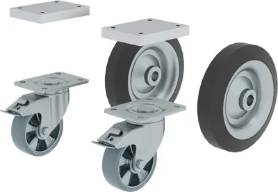 Produktbild von MUNK Rollensatz elektrisch ableitend für Tankwagenleiter