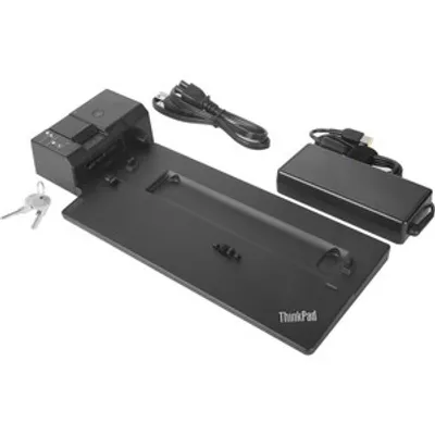 Produktbild von Lenovo 40AJ0135IT, Andocken, 10,100,1000 Mbit/s, Schwarz, Kensington, Lenovo, 0 - 35 °C