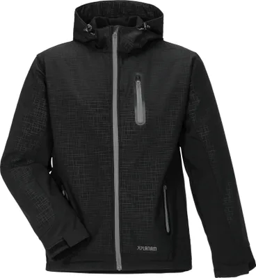 Produktbild von Größe L Herren Planam Outdoor Softshell Cube Softshelljacke schwarz Modell 3700