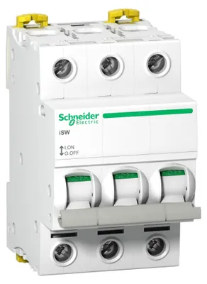 Obrázok produktu pre Vypínač na DIN lištu Schneider Electric A9S65340 iSW 3P 40A