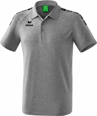 Produktbild von Erima Training und Freizeit Essential 5-C Poloshirt Kinder grau schwarz Gr 164