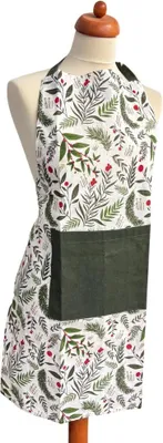 Obrázok produktu pre HOME ELEMENTS Kuchynská zástera 60*80 cm, Červené imelo