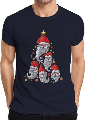 Produktbild von Gnome Weihnachtsbaum Elfen Schweden Wichtel - Weihnachten Weihnachtsgeschenk Christmas Herren T-Shirt, Navy, L
