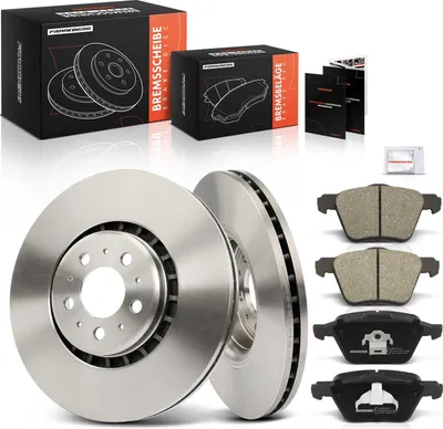 Image de Frankberg 2x disques de frein 4x plaquettes de frein avant pour Volvo XC90 I 275 2.4L 2.5L 2.9L 3.2L 4.4L 2002-2014