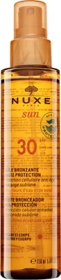 Produktbild von Nuxe Sun Taning Oil Face And Body Spf30 150ml
