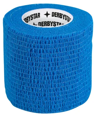Zdjęcie produktu dla zestaw 4 taśm do owijania skarpet DERBYSTAR niebieskich 5 cm x 4,5 m