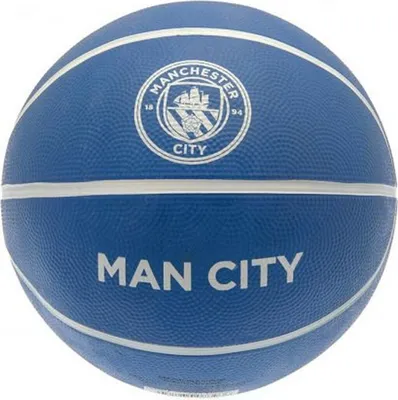 Produktbild von Manchester City FC - Basketball Wappen BS3245 (7) (Blau/Weiß)