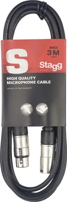 Obrázek produktu pro Stagg SMC3 3 m Mikrofonní kabel