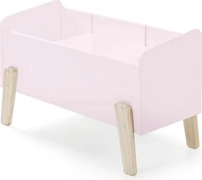 Produktbild von Vipack Kiddy Spielkiste mit 3 Fächern rosa