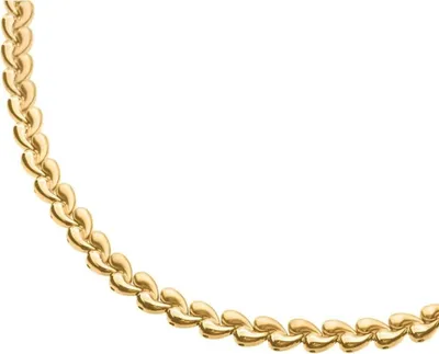 Produktbild von Boccia Damen Collier 08072-03 Titan goldplattiert