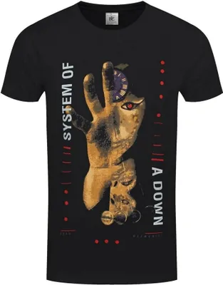 Produktbild von System Of A Down - T-Shirt für Herren/Damen Uni RO1741 (L) (Schwarz)