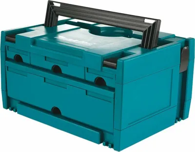 Produktbild von MAKSTOR Modell 3.4 (blau, 4 Schubladen)