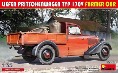 Produktbild von 550038060 - Modellbausatz,1:35 Lieferwagen Typ 170 Pritsche Landw.