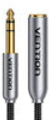 Produktbild von Audiokabel Vention Stecker zu Buchse 6.35Mm Bcxhf 1M