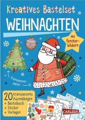 Produktbild von Bastelset für Kinder: Kreatives Bastelset: Weihnachten