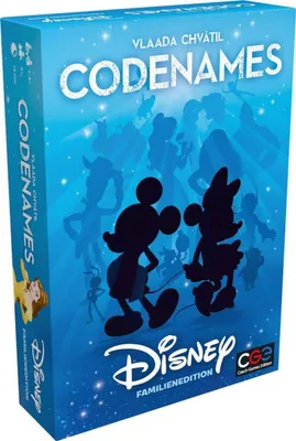 Produktbild von Codenames Disney Familienedition, Brettspiel