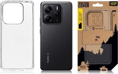 Obrázek produktu pro Taktický zadní kryt TPU Redmi Note 14 5G transparentní