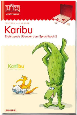 Produktbild von LÜK. Karibu - 4. Klasse. Ergänzende Übungen zum Sprachbuch 2