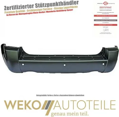 Produktbild von Stoßstange hinten DIEDERICHS 6860057 für HYUNDAI
