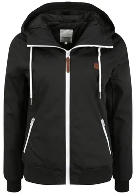 Productafbeelding van OXMO OXTila Damen overgangsjas, windjack, maat M, zwart (799000)