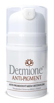 Obrázok produktu pre Dermione® ANTI-PIGMENT 50 ml - Denný krém s retinolom a extraktom z mandarínky, ktorý pomáha sjednotiť tón pleti a hydratuje ju