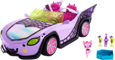 Produktbild von Auto s pohonom na zotrvačník Monster High Ghoul Vehicle