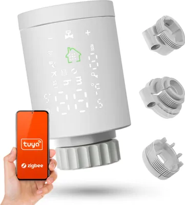 Obrázok produktu pre Automatický termostat s radiátorovou hlavicou HY368 Smart Home Tuya Zigbee