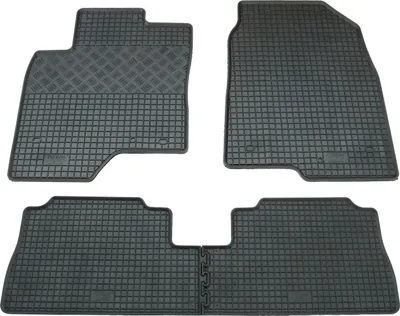 Produktbild von Rigum Gummi Fußmatten Set für Opel Antara, Bj. 2006-2015 + Chevrolet Captiva