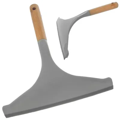 Obrázek produktu pro Orion stěrka na okna Stěrka na vodu Škrabka na vodu na zrcadla Sprchové kabiny Čelní skla aut s bambusovou rukojetí 23 cm