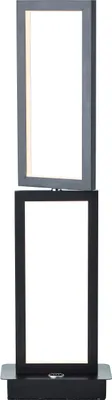 Produktbild von BRILLIANT Tischleuchte, 2-flammig Ranut schwarz IP20 18 Watt dimmbar LED integriert