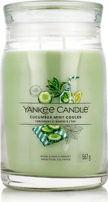 Produktbild von Yankee Candle Cucumber Mint Cooler, Zylinder, Grün, Zitrus, 90 h, 1 Stück(e)