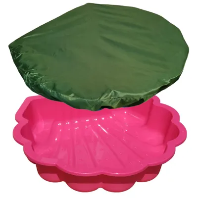 Produktbild von Sand- & Wassermuschel pink Sterne 86x77 cm mit Abdeckung