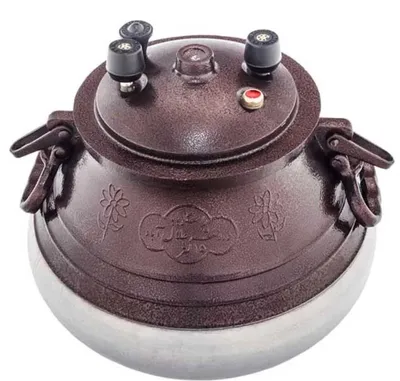 Imagen del producto de 5 l (4,6 l)Olla afgana, Kazán, Kazán.Olla para cocinar, carne.Olla, olla para freír, olla para guiso.Казан (Kazán)