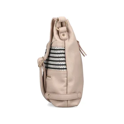 Produktbild von Rieker Damen Umhängetasche Schulterriemen Außenfächer H1517, Farbe:Rosa