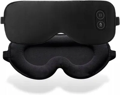 Produktbild von Famanu Schlafmaske 3D-vorgeformt - unisex - tiefschwarz - viskoelastischer Schaum