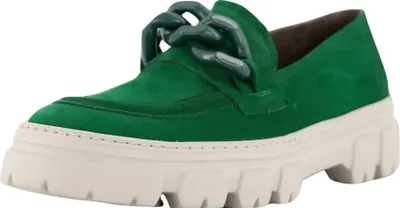 Produktbild von Paul Green Business Slipper Mokkassin Damen 38362D32393231 Grün 36 EU