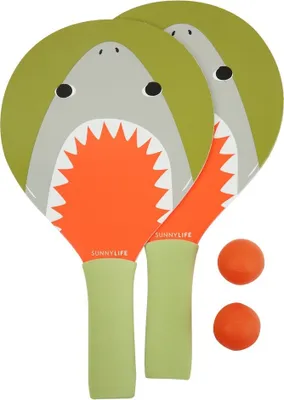 Produktbild von SUNNYLIFE Mini Beachball Schläger SHARK ATTACK