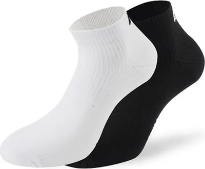 Produktbild von Lenz 3.0 Running Socken, schwarz/weiß, 45-47