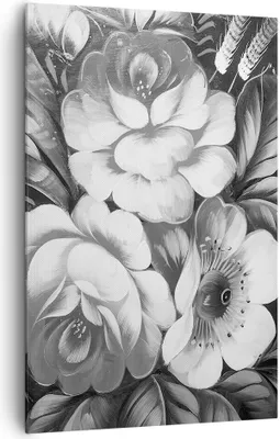 Produktbild von Bild auf Leinwand - Leinwandbild - Einteilig - Blume Blumenstrauß Blatt - 80x120cm - Wand Bild - Wanddeko - Wandbilder - Leinwanddruck - Wanddekoration - Leinwand bilder - Wandbild - PA80x120-3896