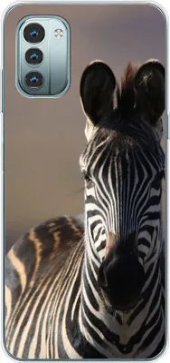 Produktbild von König Design Hülle kompatibel mit Nokia G11 Kunststoff Soft Handyhülle - Handy Case Zebra