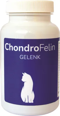 Produktbild von ChondroFelin Gelenkunterstützungs-Kautabletten für Katzen: Mit Grünlippmuschel, Teufelskralle, Chondroitinsulfat & MSM, Morgens & Abends