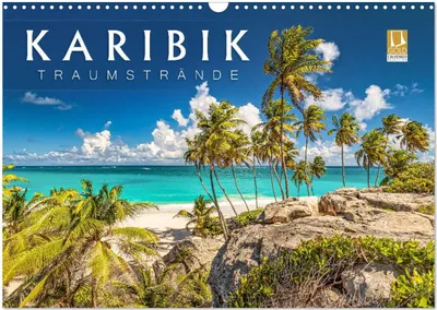Produktbild von Karibik - Traumstrände (Wandkalender 2026 DIN A3 quer), CALVENDO Monatskalender